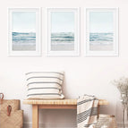 White Frame - w/ mat / 8x10 inches