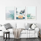 White Frame - no mat / 8x10 inches