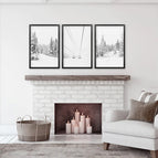 Black Frame - no mat / 8x10 inches