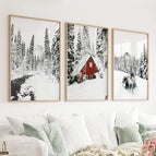 Wood Frame - no mat / 8x10 inches