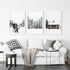 White Frame - no mat / 8x10 inches
