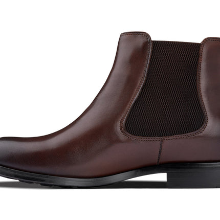 CALTO - Y72231 - 2.8 Inches Taller (Coffee Brown) - Chelsea Boots
