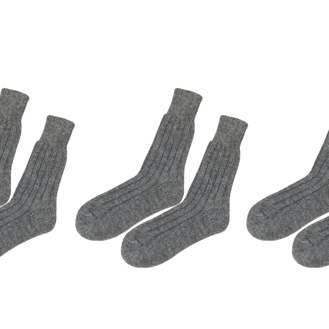 tittimitti® Women’s Alpaca Wool Socks 3-Pack – Soft Warm Winter Crew Socks (Made in Italy)