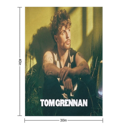 Tom Grenan Evening Summer Throw Blanket