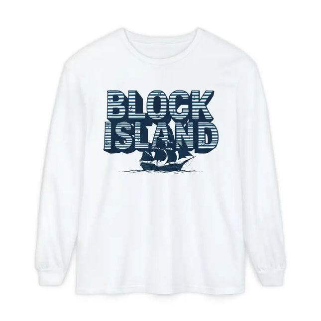 Ocean State Styles Block Island T Shirt Garment Dyed