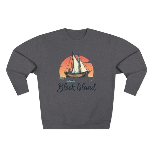 Ocean State Styles Sweatshirt Block Island Pirate Ship