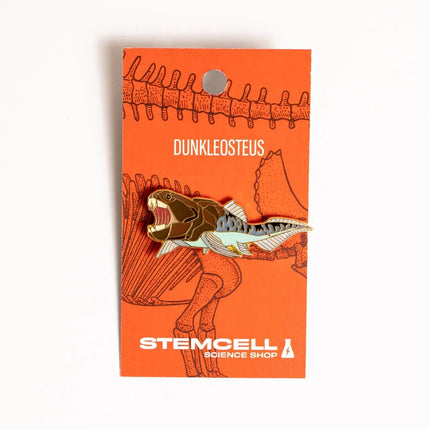 Dunkleosteus Enamel Pin (Dunkleosteus terrelli)