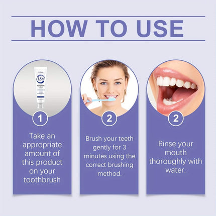 Hydroxyapatite Toothpaste – 7.5% NHAP, Whitening Mint, Gentle Teeth & Mouth Care