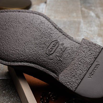 ENZO Italian Calfskin Cap Toe Chestnut