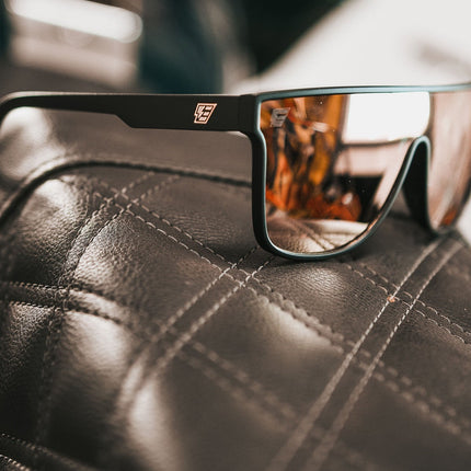 Blockers Rose Gold Lens Polarized