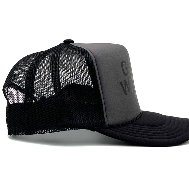 God is With Us Foam Trucker - Charcoal