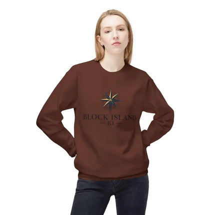 Ocean State Styles Sweatshirt Block Island Compass Design