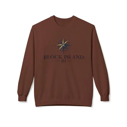 Ocean State Styles Sweatshirt Block Island Compass Design