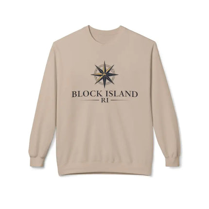 Ocean State Styles Sweatshirt Block Island Compass Design