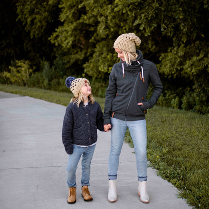 Women's Slouch Hat | Tan Slouchy Beanie