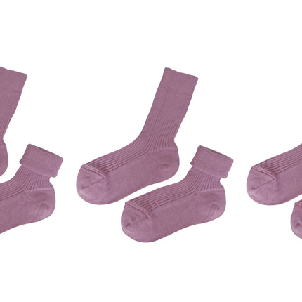 tittimitti® 100% Organic Cotton Kid's Socks (3-Pack) – Made in Italy, Unisex, Soft & Breathable for Boys & Girls.