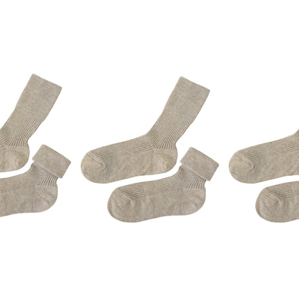 tittimitti® 100% Organic Cotton Kid's Socks (3-Pack) – Made in Italy, Unisex, Soft & Breathable for Boys & Girls.