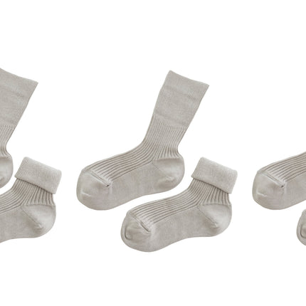 tittimitti® 100% Organic Cotton Kid's Socks (3-Pack) – Made in Italy, Unisex, Soft & Breathable for Boys & Girls.