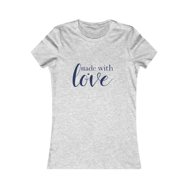 Ocean State Styles Women Short Sleeve TShirt Made With Love
