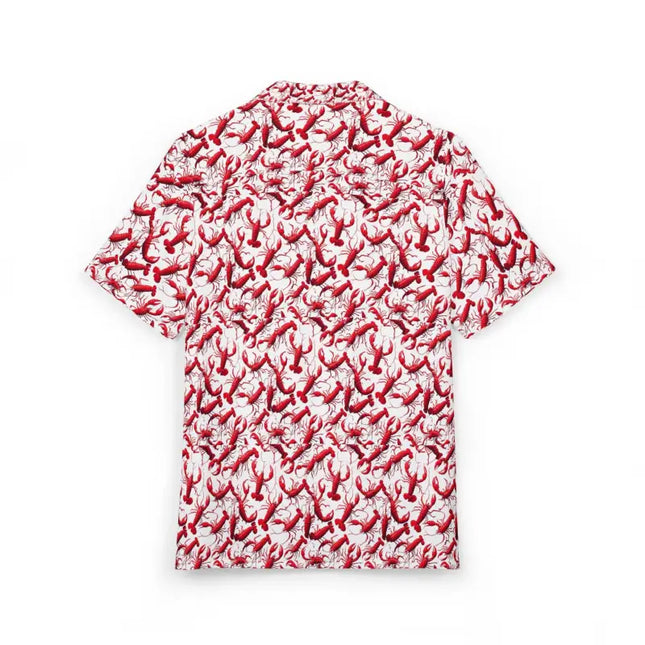 Ocean State Styles SeaBreeze Lobster Print Hawaiian Shirt