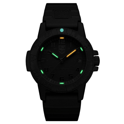 Leatherback SEA Turtle, 39 mm, Outdoor Watch, Blackout