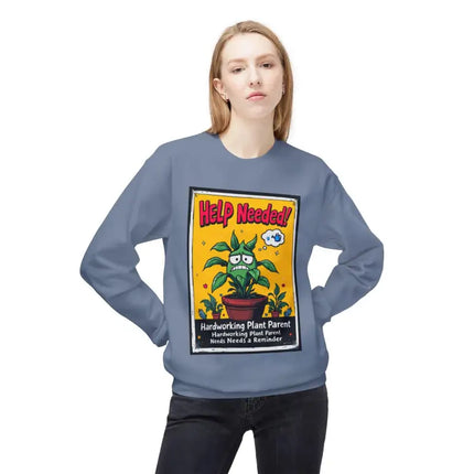 Ocean State Styles Sweatshirt Plant Parent Help Wanted