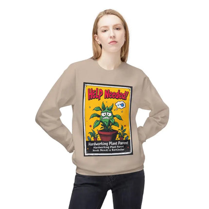 Ocean State Styles Sweatshirt Plant Parent Help Wanted