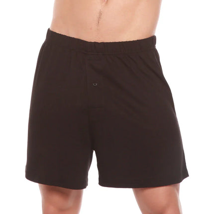 Men's Bamboo Viscose/Organic Cotton Tank Top Black Color + Boxer Style Underwear Black Color