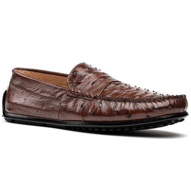 MONZA Ostrich Quill Driver, Brown
