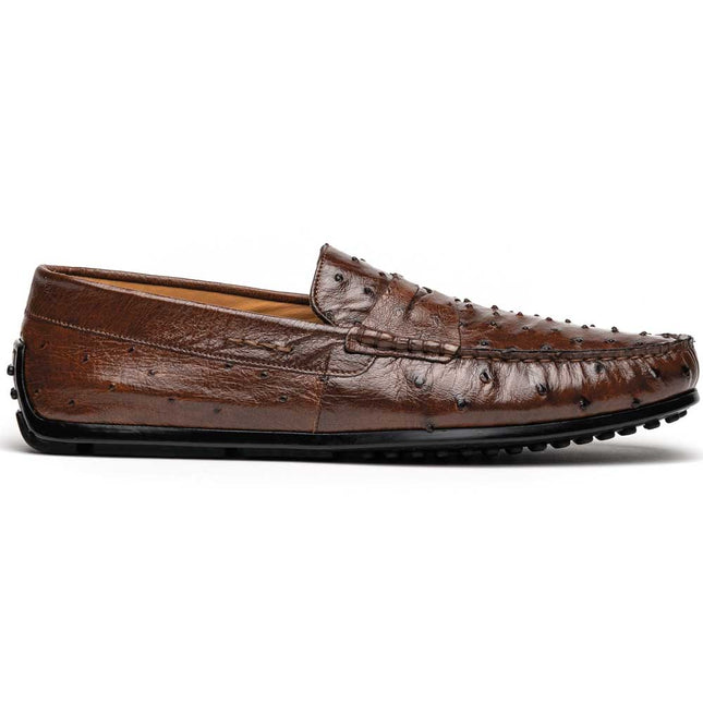 MONZA Ostrich Quill Driver, Brown