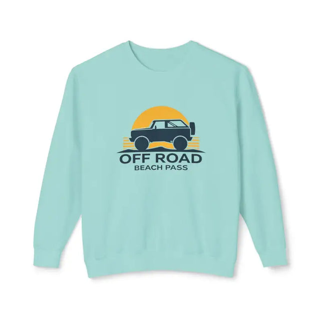 Ocean State Styles Sweatshirt Off Road Beach Pass Graphic