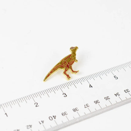 Pachycephalosaurus Enamel Pin (Pachycephalosaurus wyomingensis)