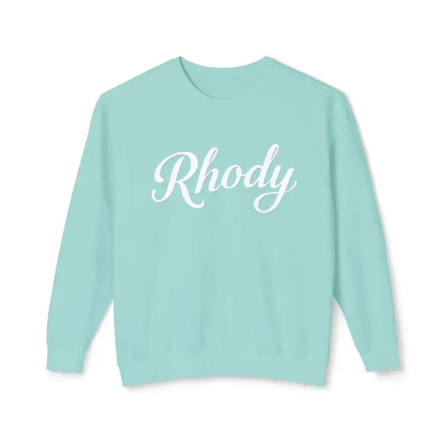 Ocean State Styles Sweater Rhody Script Lightweight