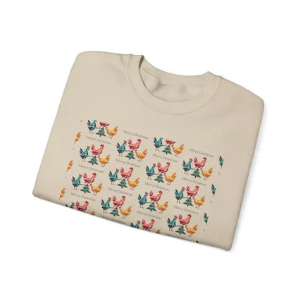 Ocean State Styles Sweatshirt Ugly Christmas Chicken Witch