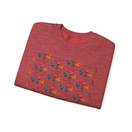Ocean State Styles Sweatshirt Ugly Christmas Chicken Witch