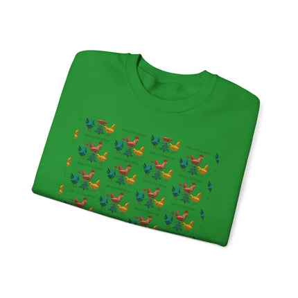 Ocean State Styles Sweatshirt Ugly Christmas Chicken Witch