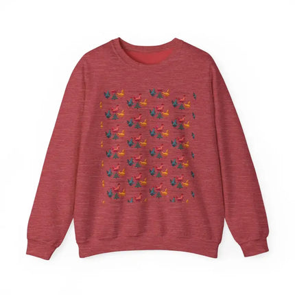 Ocean State Styles Sweatshirt Ugly Christmas Chicken Witch