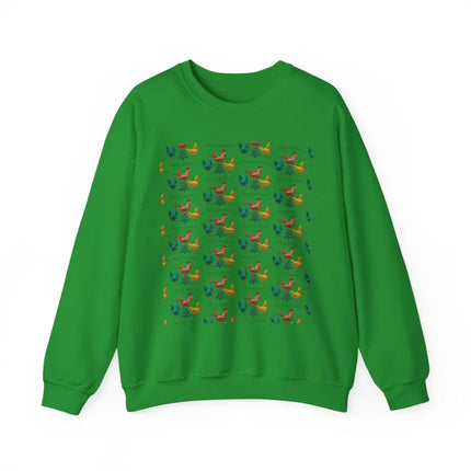 Ocean State Styles Sweatshirt Ugly Christmas Chicken Witch