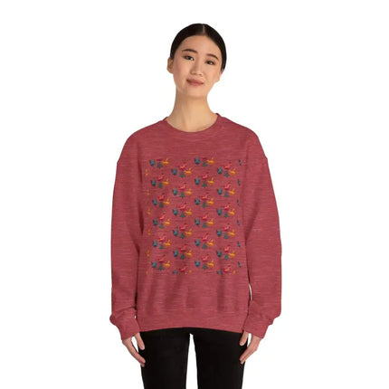 Ocean State Styles Sweatshirt Ugly Christmas Chicken Witch