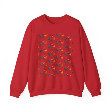 Ocean State Styles Sweatshirt Ugly Christmas Chicken Witch