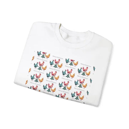 Ocean State Styles Sweatshirt Ugly Christmas Chicken Witch