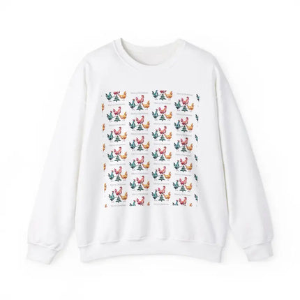 Ocean State Styles Sweatshirt Ugly Christmas Chicken Witch