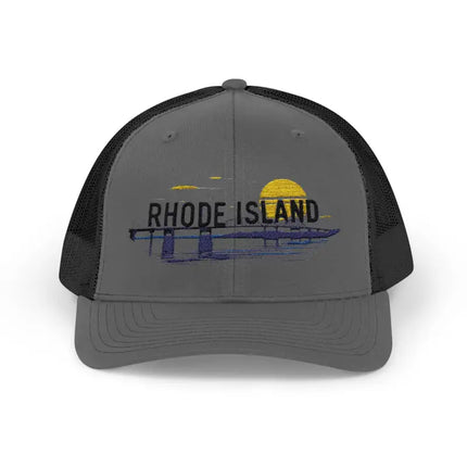 Ocean State Styles Snapback Trucker Cap Rhode Island
