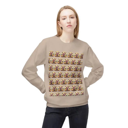 Ocean State Styles Unbranded Santa With His Chicks Fleece