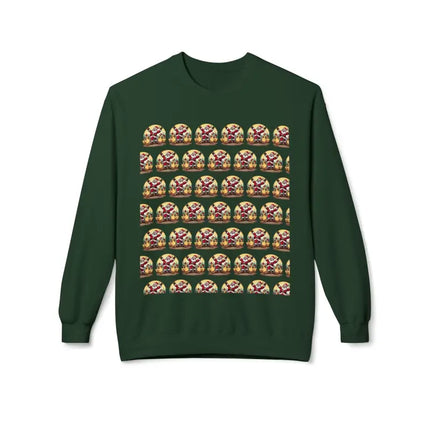 Ocean State Styles Unbranded Santa With His Chicks Fleece