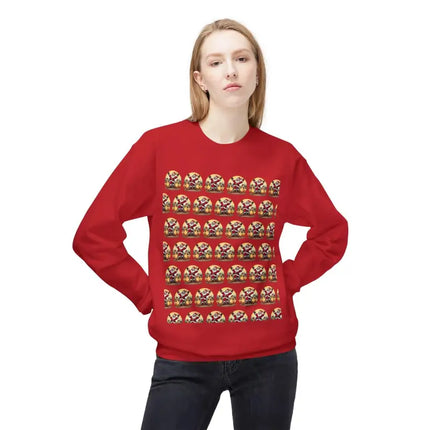 Ocean State Styles Unbranded Santa With His Chicks Fleece