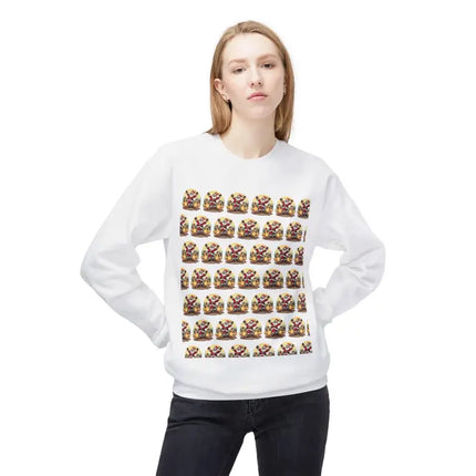 Ocean State Styles Unbranded Santa With His Chicks Fleece