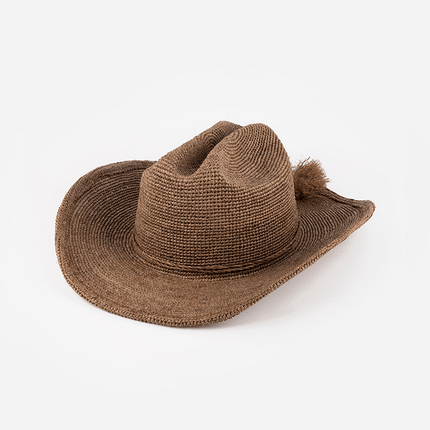 Ames Packable Straw Cowboy Hat