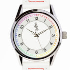 39mm / White Leather