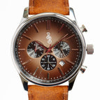 41mm / Brown Leather